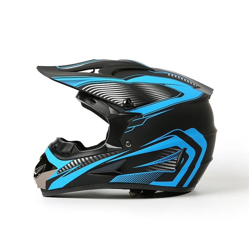 Motorcycle Off Road Helmet Men Women Fully Covered Anti Fall Mountain Bike Riding Helmet Available in Multiple Colors