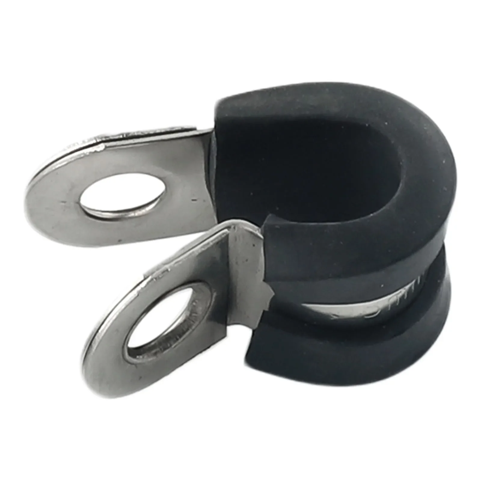 Fixed Rubber Lined Pipe Clamp Stainless Steel Temperature -40 °Cto+120°C 6mm/8mm/10mm Hardness 55 ± 5 100% Brand New