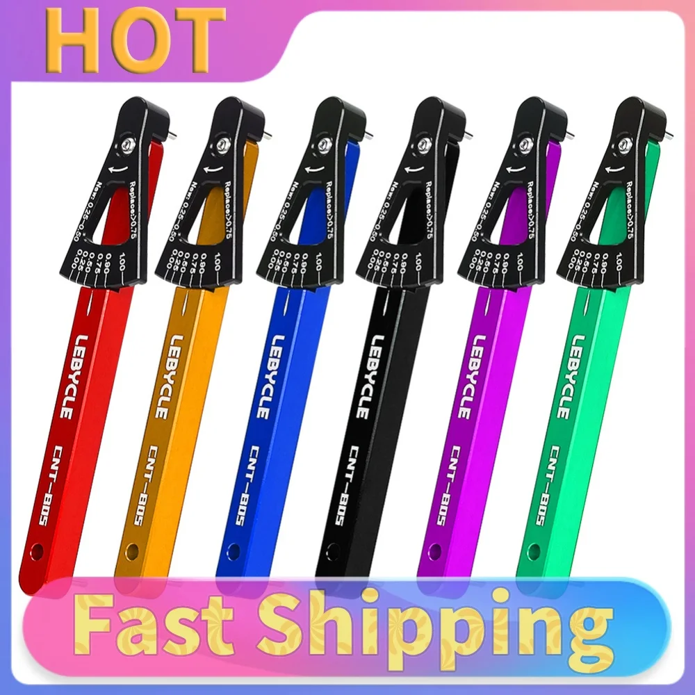 for MTB Bike Tool Bicycle Chain Wear Indicator Tool Checker Multifunction Chains Gauge Measurement for Mountain Road Bike