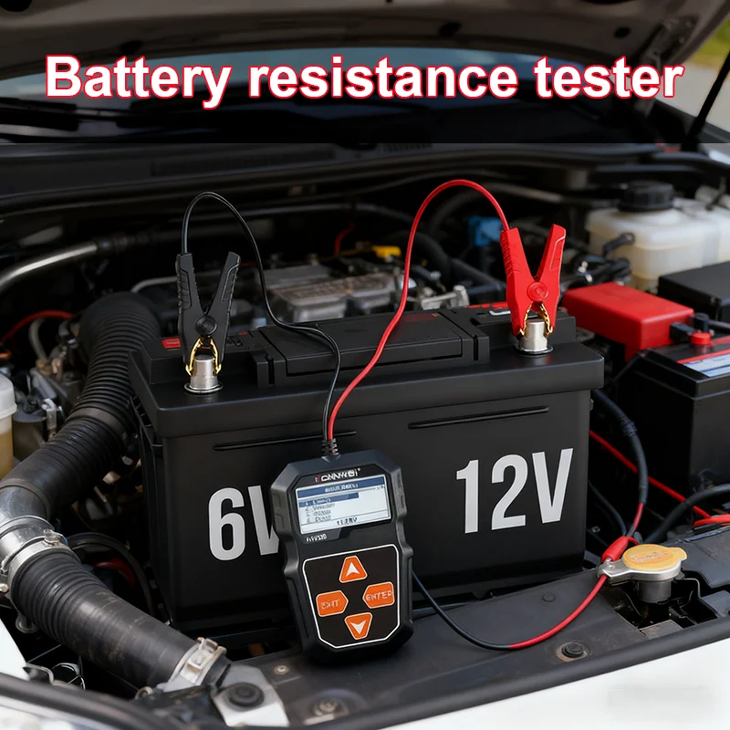 

Тестер сопротивления аккумулятора, тестер автомобильного аккумулятора, 12 В CCA, тестер цепи зарядки, анализатор аккумулятора, 12 В, инструменты для аккумулятора