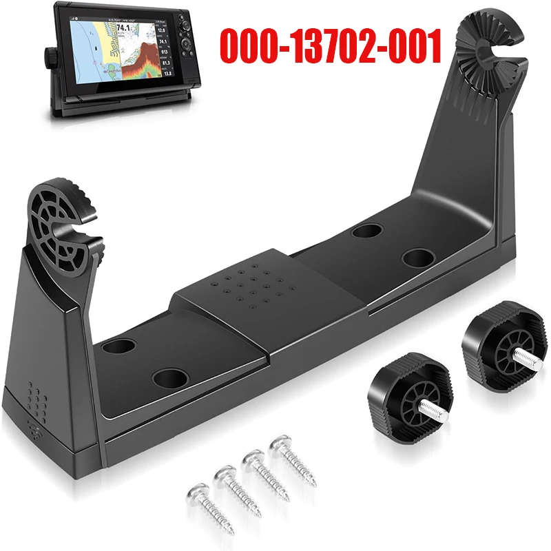 

000-13702-001 Gimbal Bracket with Knobs Mounting Screws Fit for Simard GO9, NSS7 evo3, Cruise 9, Vulcan 9, Zeus³ 7 (Black)