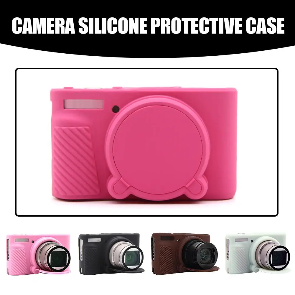 Silicone Protective Case For Canon SX740 HS / SX730 HS Anti-drop Scratch-Resistant Cover 4-Color Protector Cover Accessories