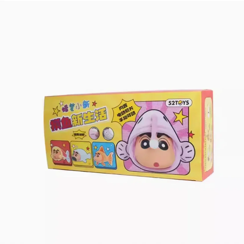 Authentische Buntstift Shin Chan Blind Box Modell nachlassen neue Lebens serie bewegliche Puppe Blind Box dynamische neue Leben Trend Ornament