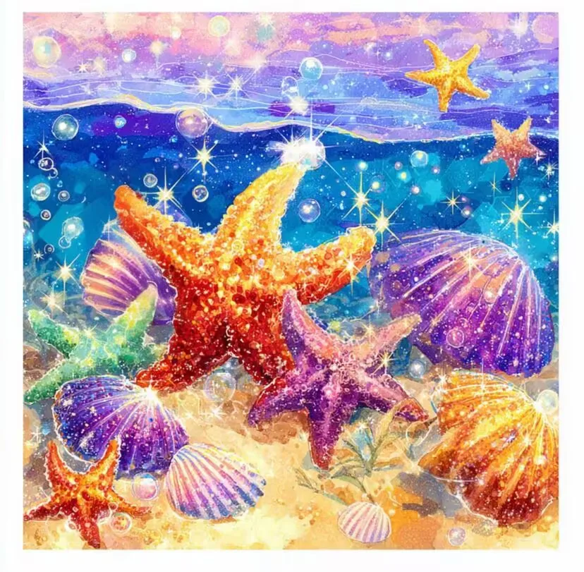 9Ct 75X75Cm Starfis… - image