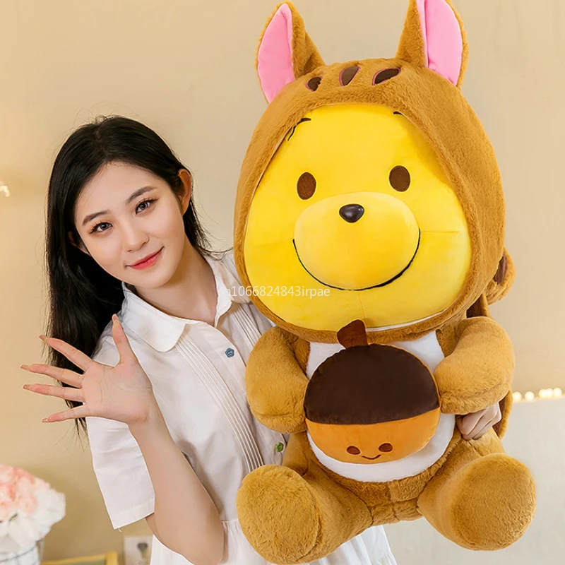 Disney Winnie The Pooh Doll Cute Bear Soft Plush Toy Stuffed The Best Birthday Gift for Children's Girls Kids Young Person