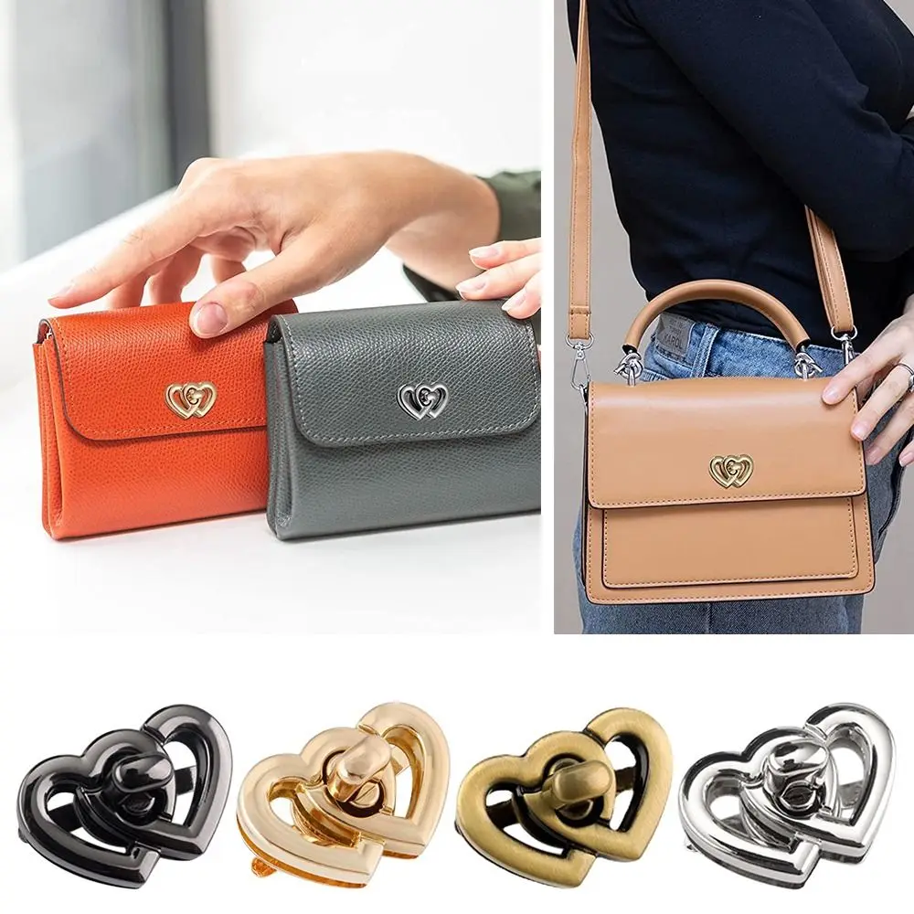 1Pcs Turn Locks Twist Lock for DIY Purses Bags Metal Clasp Handbag Shoulder Bag Purse Bag Accessories Metal Buckle