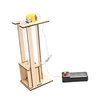DIY Elevator Model Kit Science Experiment Interactive Early Learning Lift Educational Toy for Gift Boys Girls Children