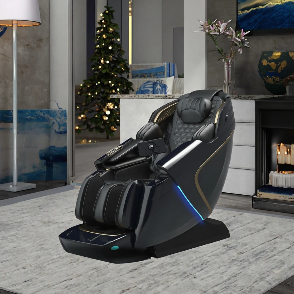 Zero Gravity Massage Chair Dual Motor Touch Screen Full Body Body Massage Chair for Hotel Salon