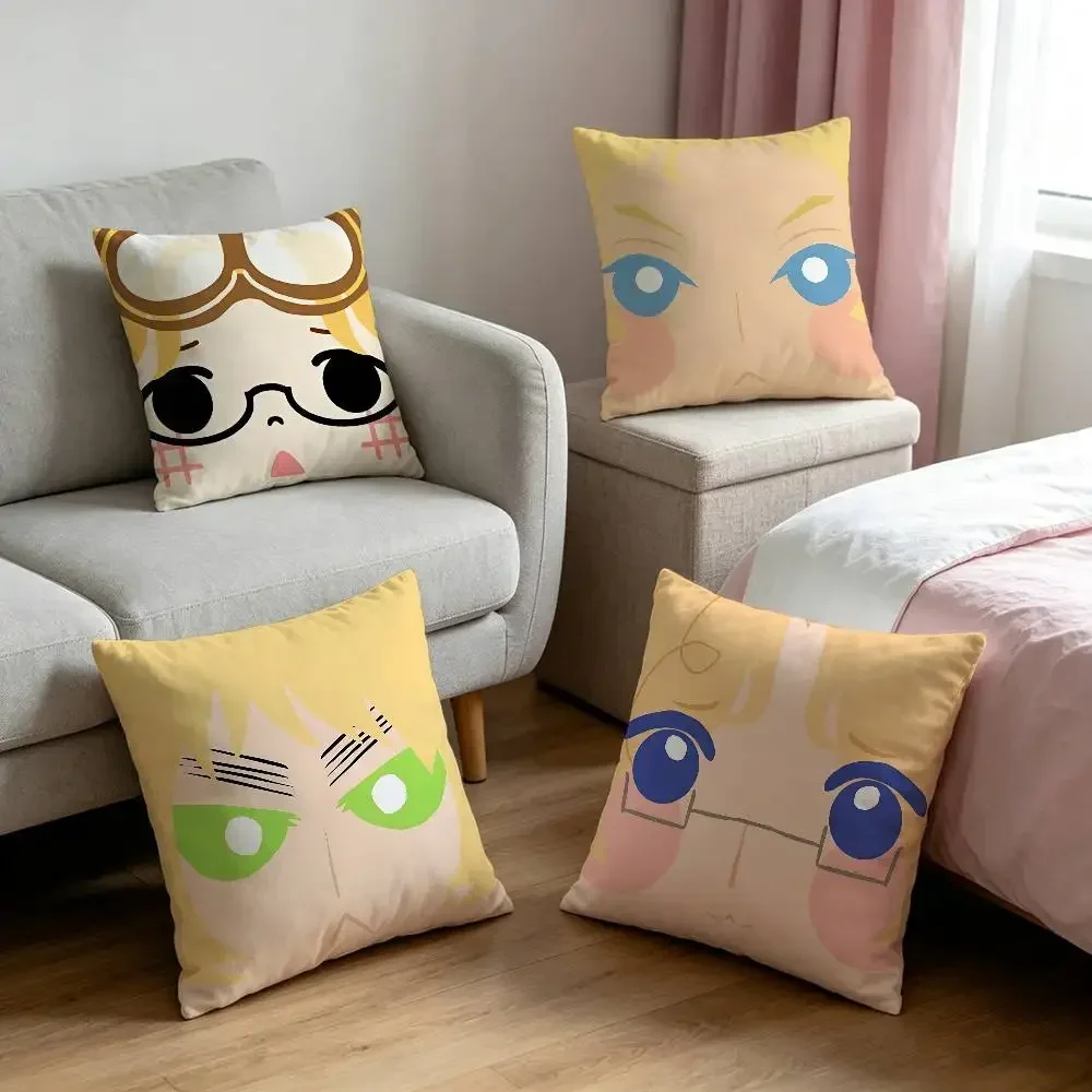 Face H-Hetalia Customizable Square Pillowcases, Stylish And Soft, Perfect For Beds, Cars, And Sofas.