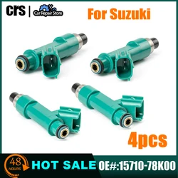 4PCS Fuel Injectors FJ1094 15710-78K00 For Suzuki Kizashi Grand Vitara 2.4L 2009-2013 1571078K00 Nozzle Injection 15710 78K00
