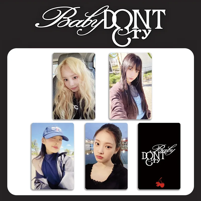 KPOP bébé ne pleurer cartes F fille Album Photocard StarRiver avantages LOMO cartes BDC Kumi Mia Beni Yihyun Fans cadeaux