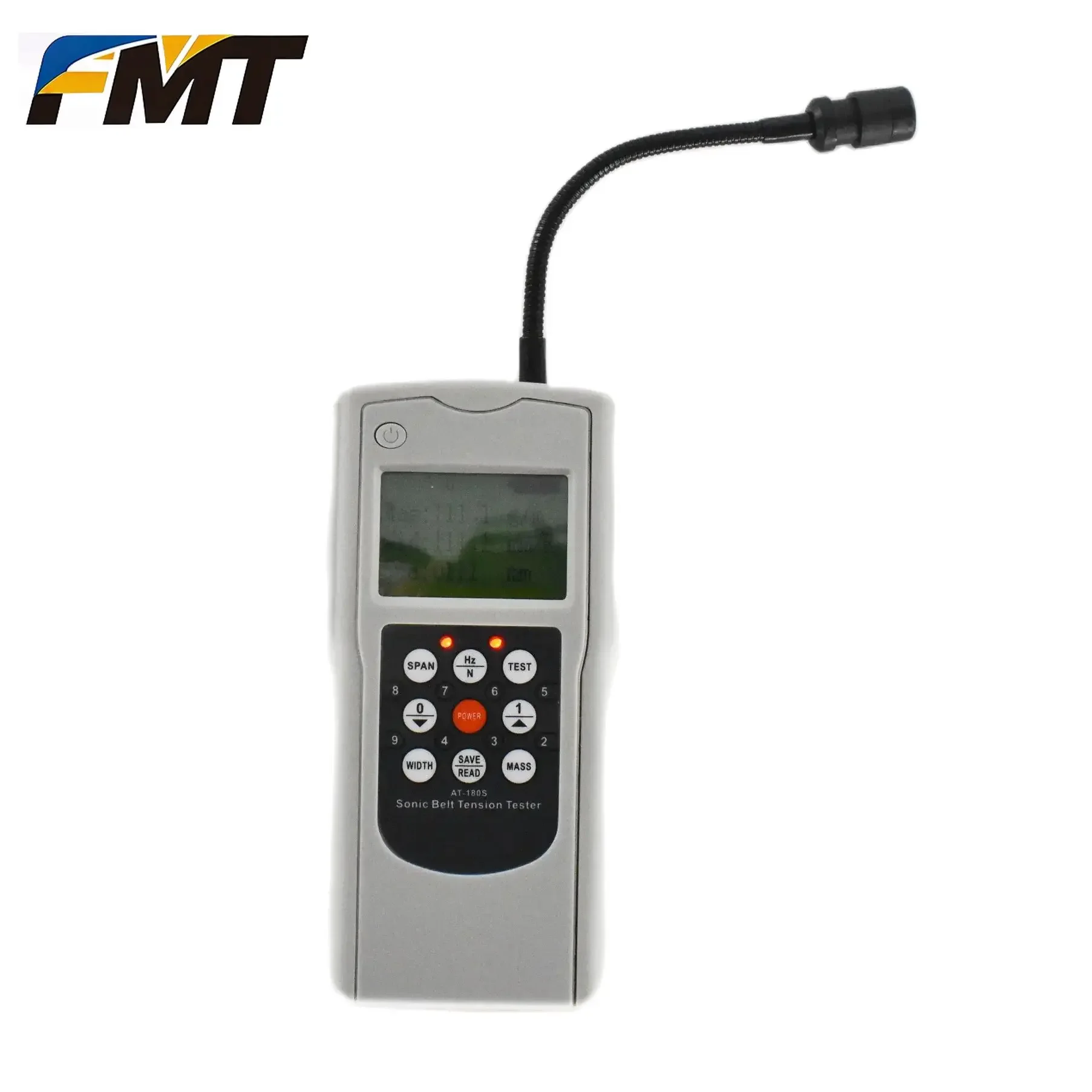 FMT .AT-180S Digital Sonic belt tension tester portable Belt vibration frequency Meter Gauge 10-680HZ