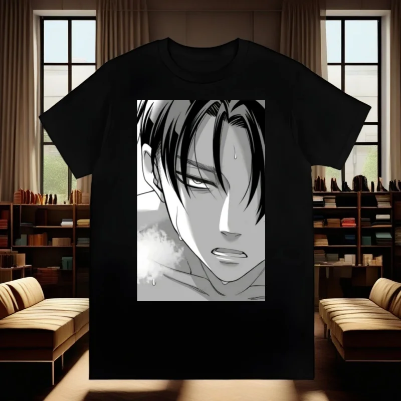 

Shingeki no kyojin Мужская футболка с милым принтом Мужская модная футболка для мужчин Повседневные топы с коротким рукавом