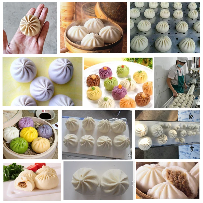 Fully Automatic Momo Making Machinery Steamed Stuffed Bun Maker Baozi Machine