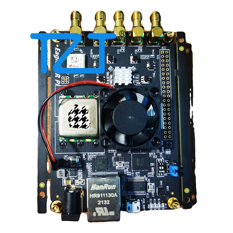 TZT SDR Development Board 7Z020 AD9361 Onboard High Precision OCXO UBLOX Navigation Chip Compatible with PlutoSDR