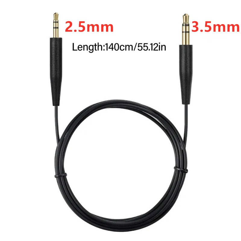 3.5 to 2.5 Aux Cable Jack 3.5 mm to Jack 2.5 mm Audio Cable 3.5mm Jack Cord for BOSE Sony AKG Sennheiser Headphone Speaker
