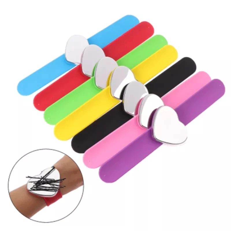 

Multiple Styles Portable Hair Accessories Magnetic Bracelet Wrist Band Strap Belt Hair Clip Holder Hairdressing Styling Tools