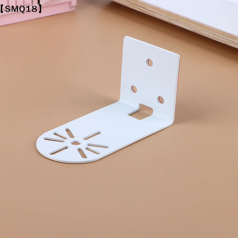 1Pc L Shape Nail Free Wall Mount Camera Iron Bracket with Glue Base PTZ Version Camera Surveillance BracketHYMO934