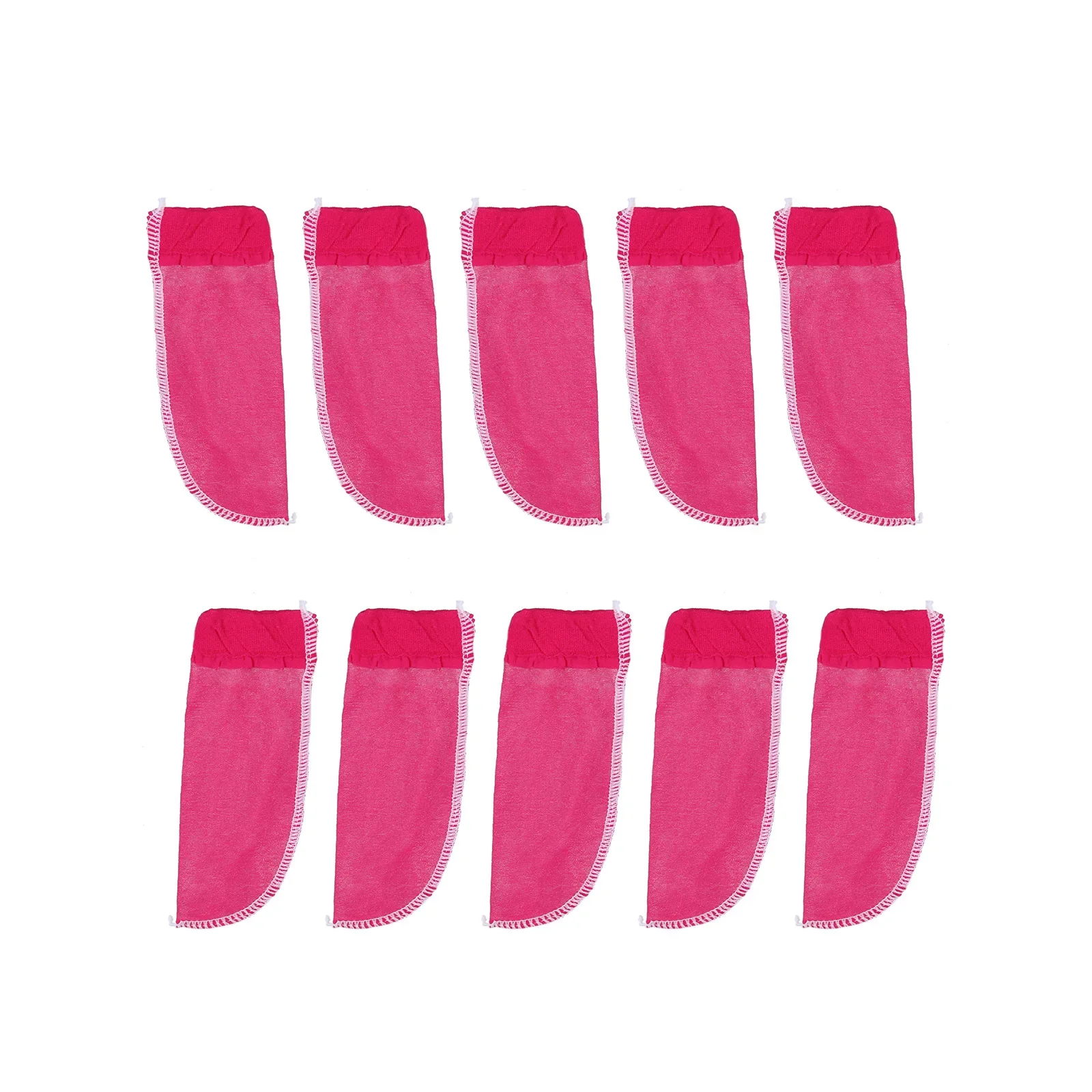 10PCS Men Net Tube Socks Smooth Breathable Finger Cover Finger