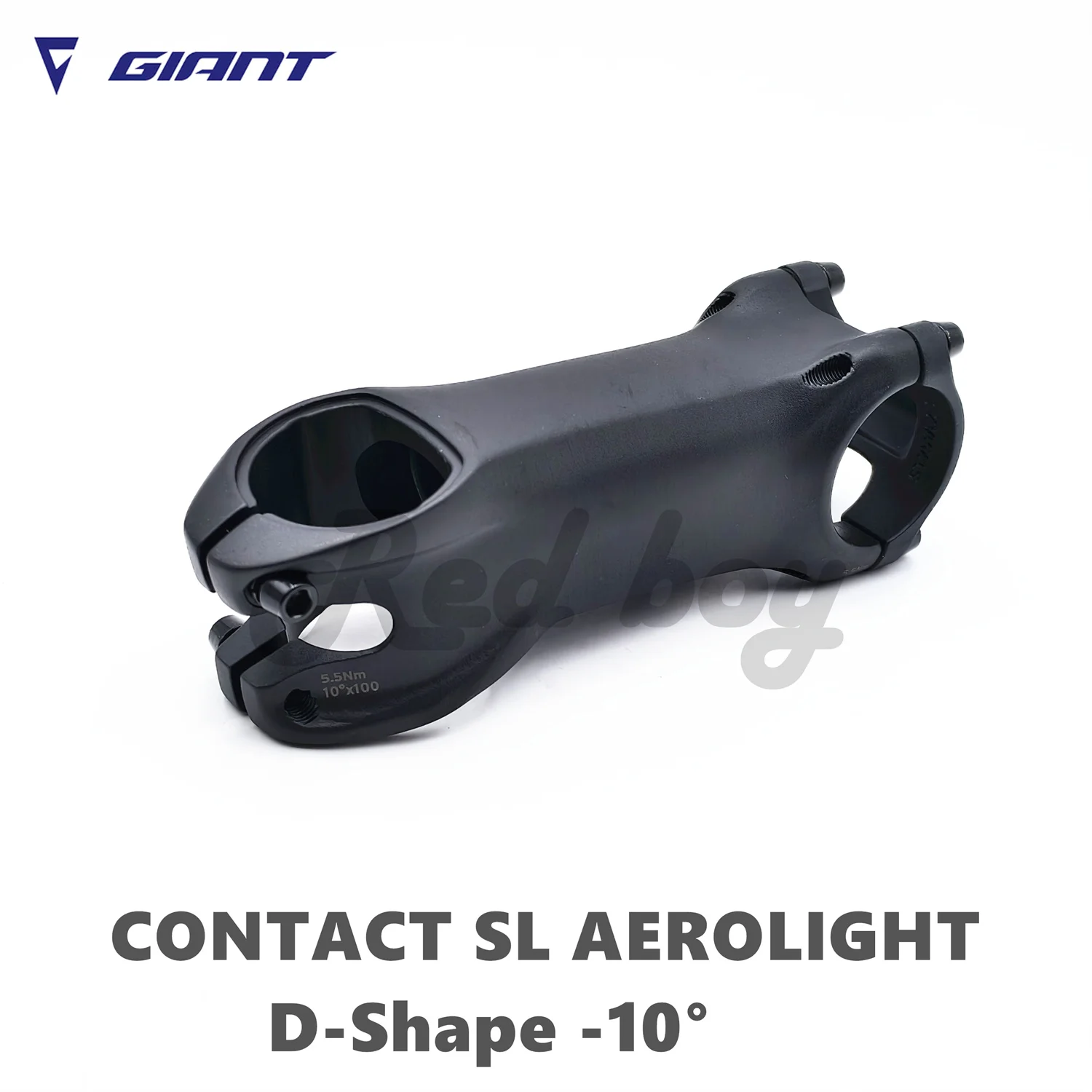 Giant Contact SL Aerolight D-shape 10° Aluminum Alloy Stem For New