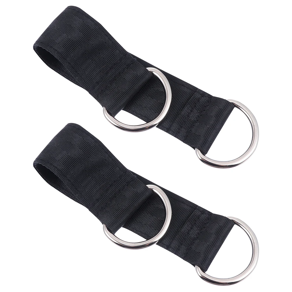 

2Pcs Fitness Equipment Hanging Straps Heavy Duty Nylon Stainless Steel for Arm Forearm Strength Training Pull Up Bodybuilding