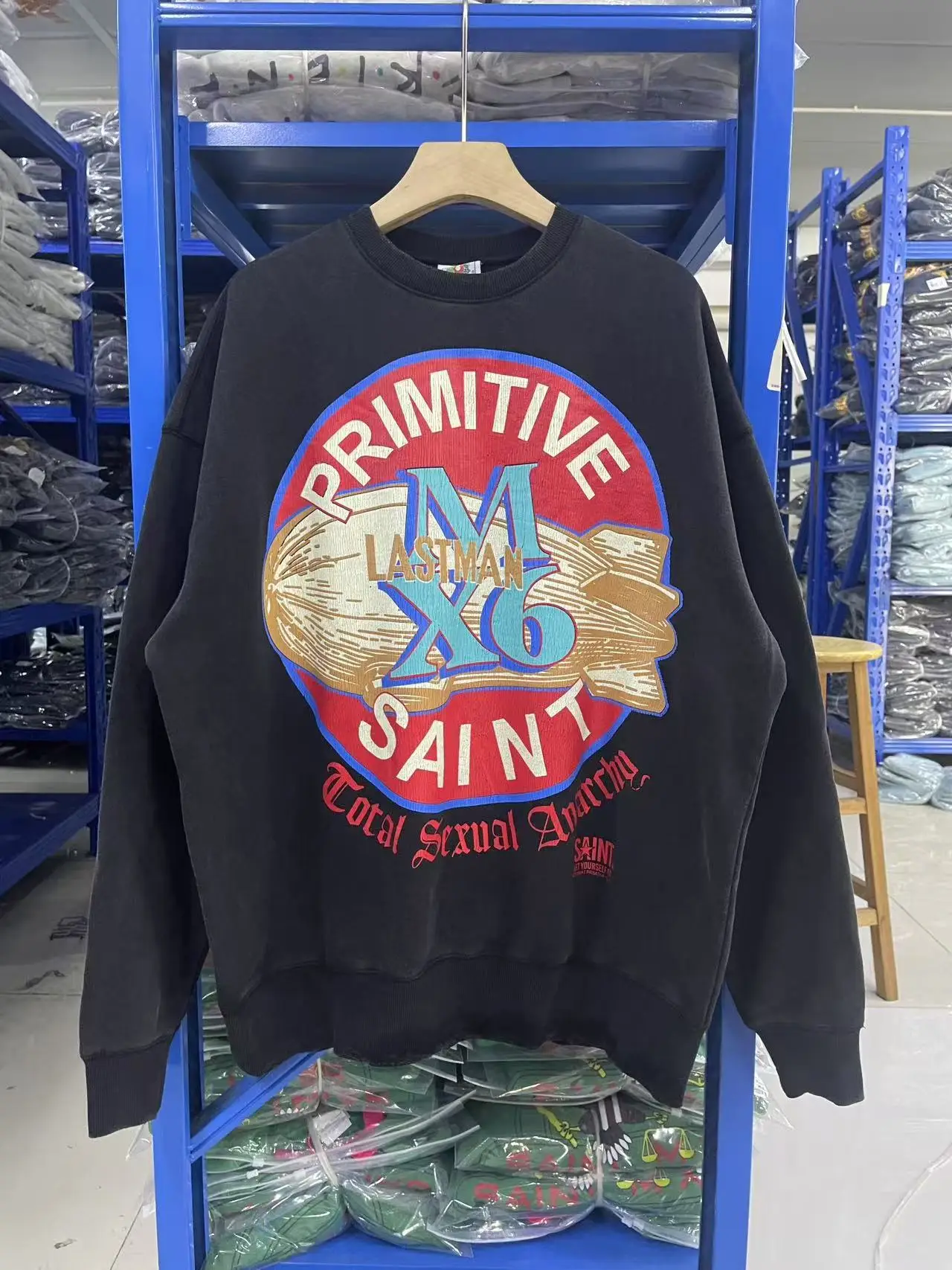 

Новинка 2023 года, осенняя мужская толстовка с капюшоном и круглым узором, винтажная высококачественная толстовка большого размера с буквенным принтом, одежда