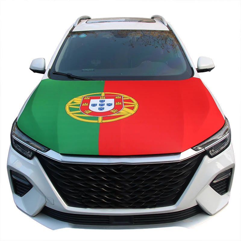 Portugal Flag Car Engine Hood Cover National Flag For Decoration