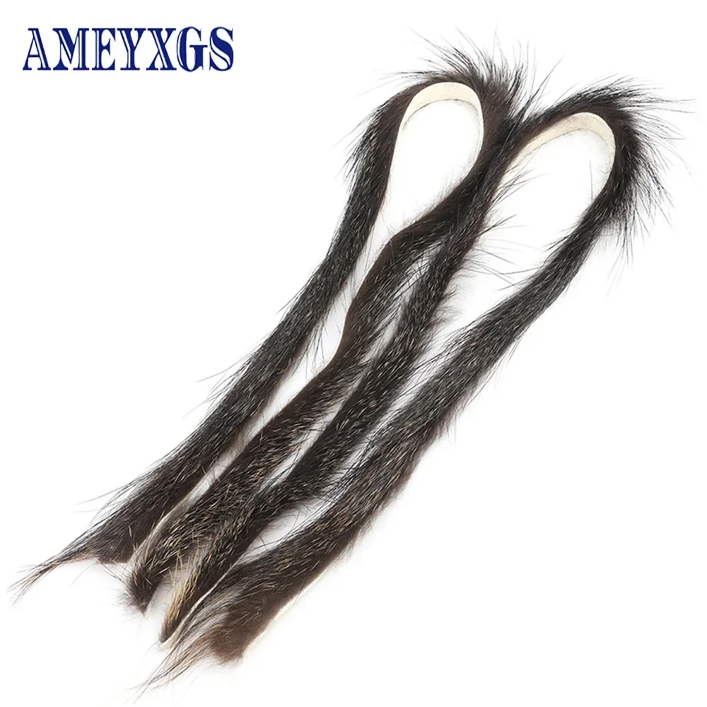 

High Quality Bowstring Shock Dampener 2PCS Beaver Hair Recurve Bow Stabilizer Soft And Smooth Archery Shake Absorber