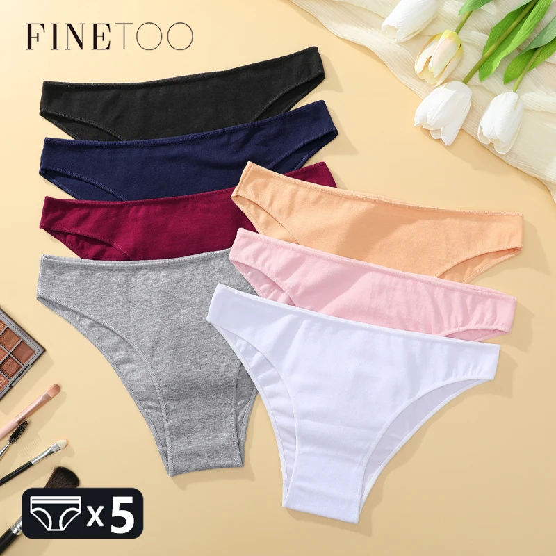 5 Teile/los Baumwolle Nahtlose Unterwäsche frauen Atmungs Niedrigen Taille Höschen Weibliche Bequeme Einfarbig Briefs Stretchy Dessous