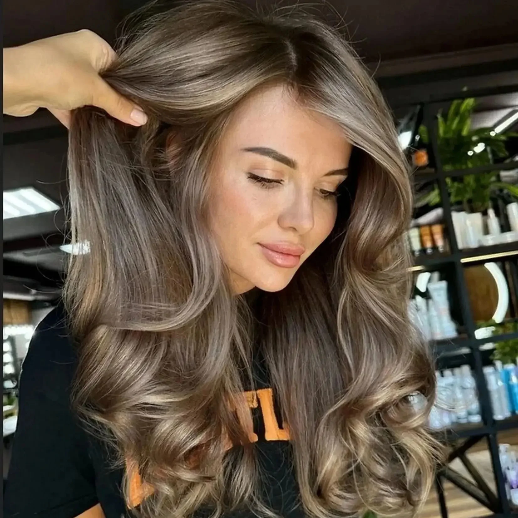 Glueless Soft 26inch Highlight Brown Body Wave 5x5 Silk Base Jewish Human Hair Wig  Baby Hair HD Lace European Hair Preplucked