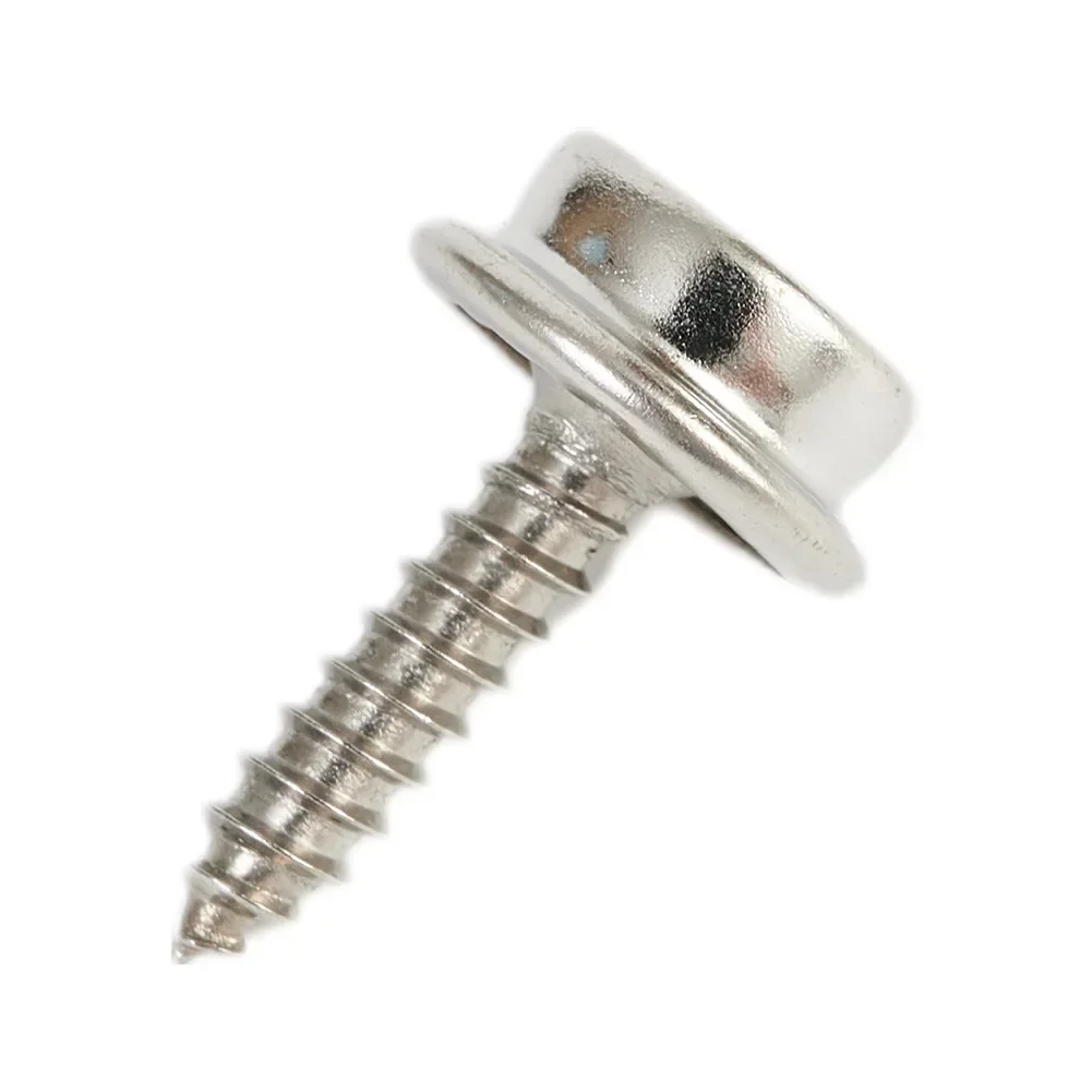 30pcs Marine Grade Snap Fastener Canvas Screw For Tent Boat Marine Stainless Steel 15mm Snap For Boat Cover Sewing Leather