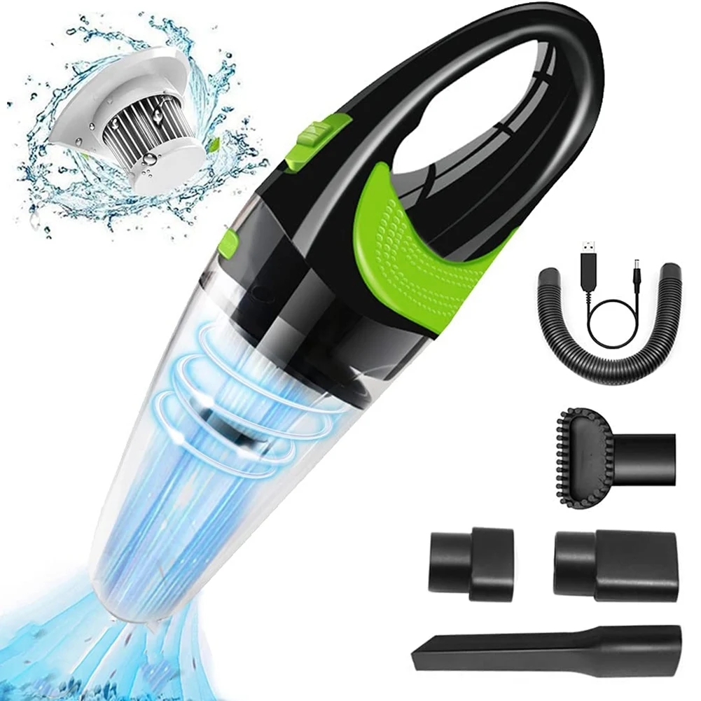 

Cordless Handheld Vacuum,Portable Vacuum Cleaner for Home Car,5000Pa High Power Auto Accessories Kit