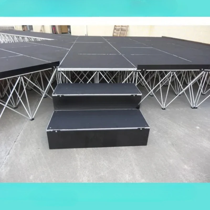 New drummer riser / aluminum DJ portable stage truss customized