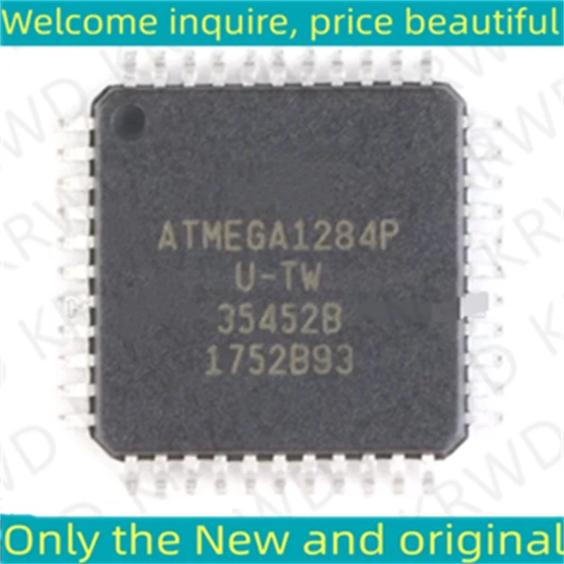 2PCS ATMEGA1284P New and original ATMEGA1284P-AUR ATMEGA1284P-AU ATMEGA1284P ATMEGA1284 1284