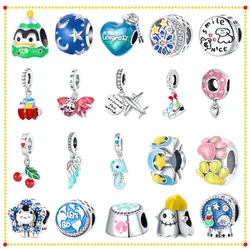 Stylish Charms Personality Style Beads 925 Sterling Silver fit the original Brand bracelet charming beautiful luxury jewelry