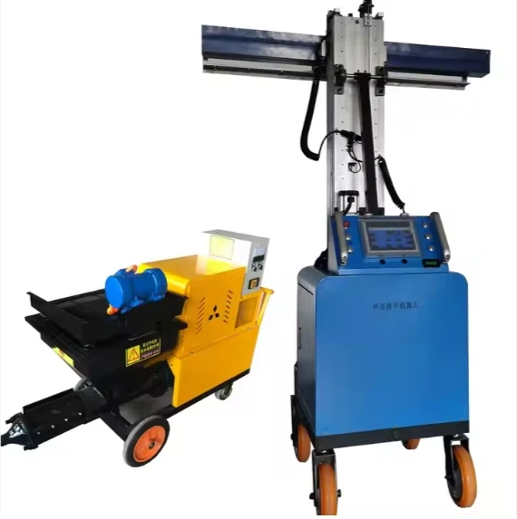 Customized Good Price Wall Screeding Plaster Machine Rendering Machine Wall Plastering Automatic Robot Plaster Machine for Wall
