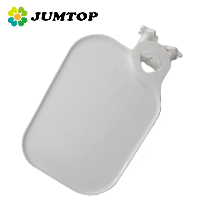 JUMTOP Dental Chair Scaler Tray Plastic Rotatable Plate Post Mounted Shelf Tray