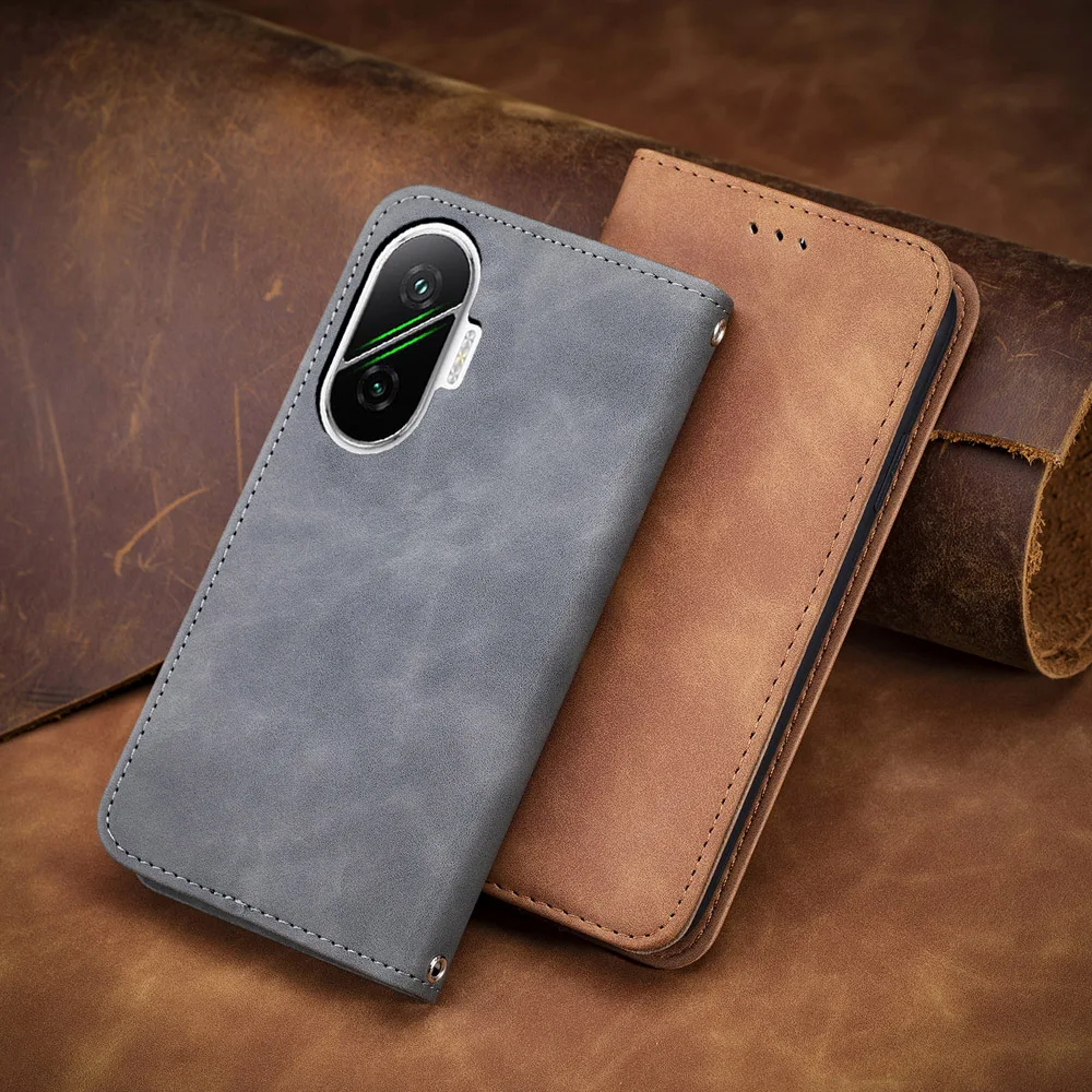 For Poco X8 Pro Max X7 F6 M6 F8 Ultra X6 5G Book Case Magnet Leather Wallet Funda Xiaomi Poco F7 Case Poco M7 M8 8X X3 C85 Cover