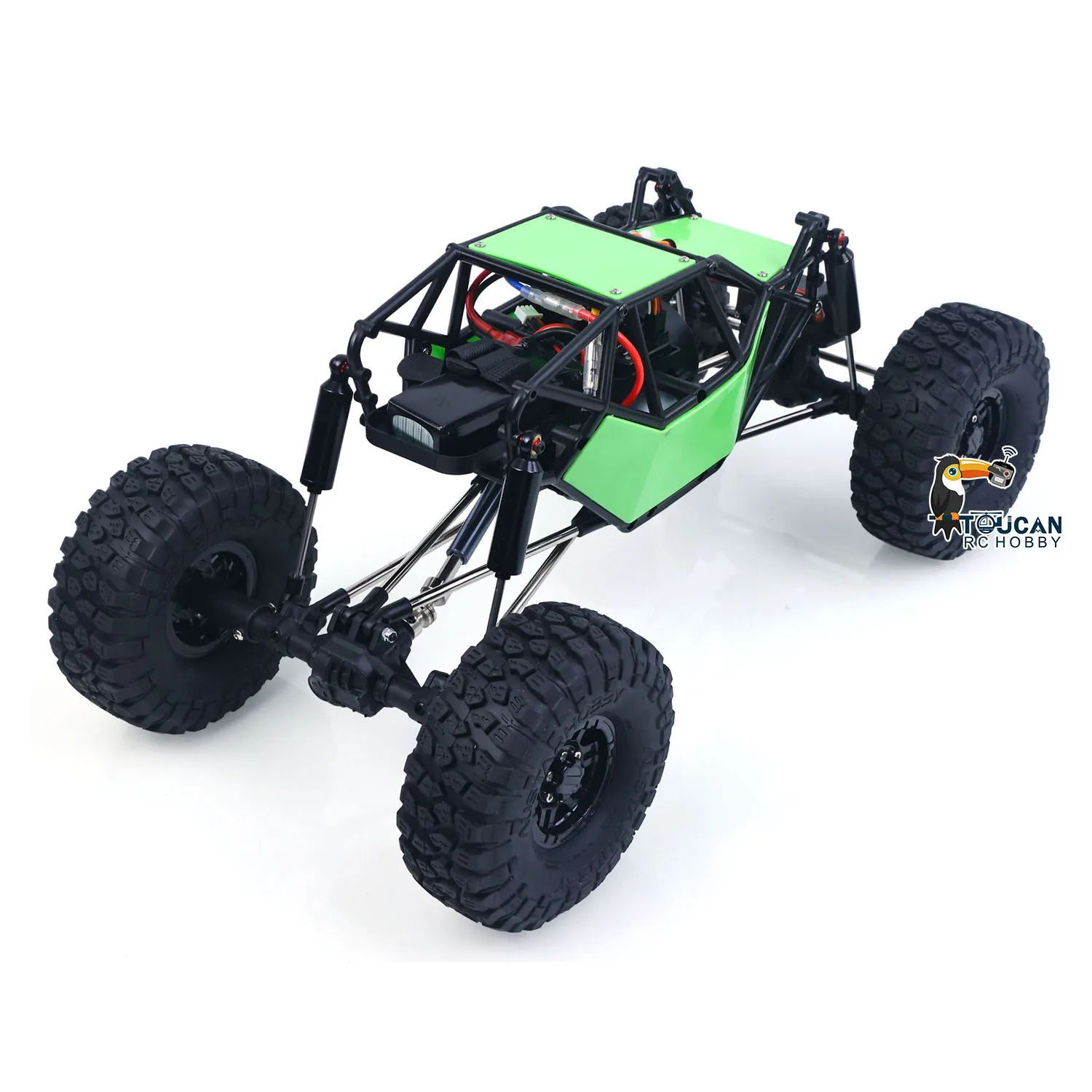 Spielzeug 1/10 Maßstab RC Offroad-Auto RTR 4*4 Ferngesteuert Fahrbereit Rock Crawler Elektrisches Lackiertes Fertiges Truck-Modell Geschenke – Detail 9