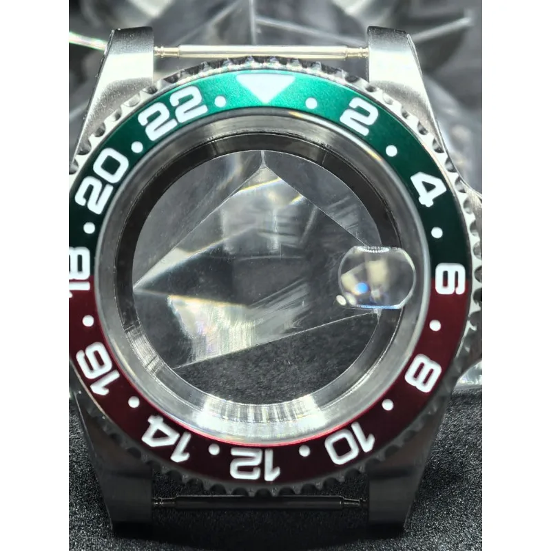 حافظة Seiko من الفولاذ المقاوم للصدأ لعلبة GMT مقاس 40 مم لملحقات تعديل الحركة NH35/NH36