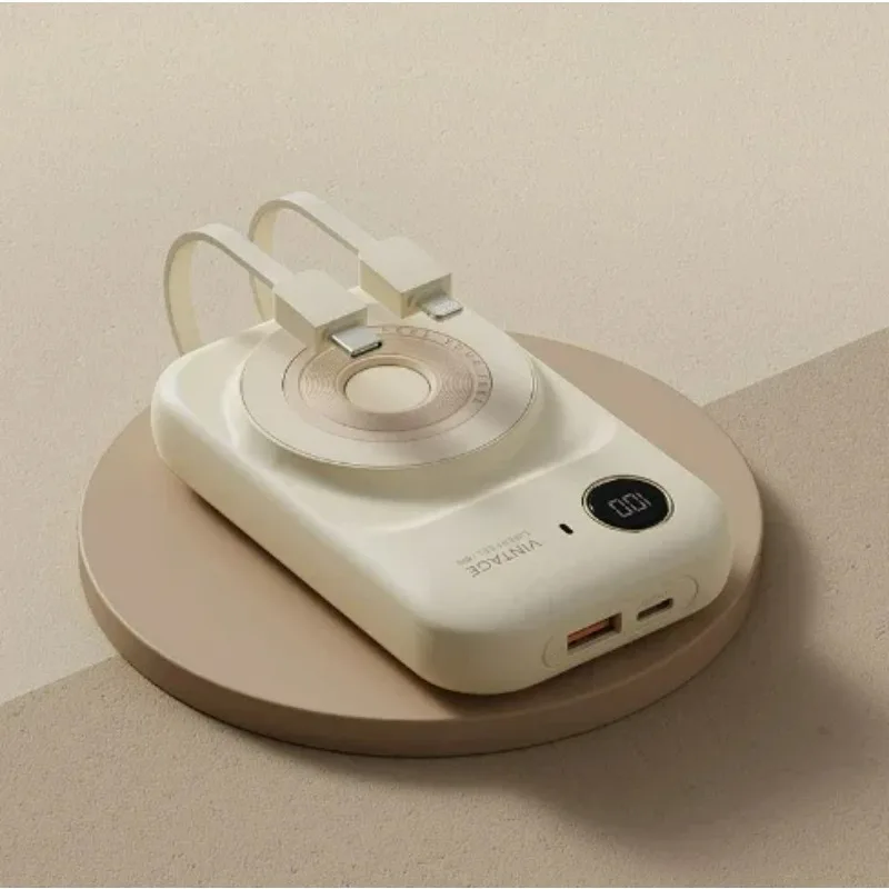 

Магнитный внешний аккумулятор 10000 мАч с цифровым дисплеем поставляется с двухрядными мини-внешними аккумуляторами большой емкости внешний аккумулятор для мобильного телефона