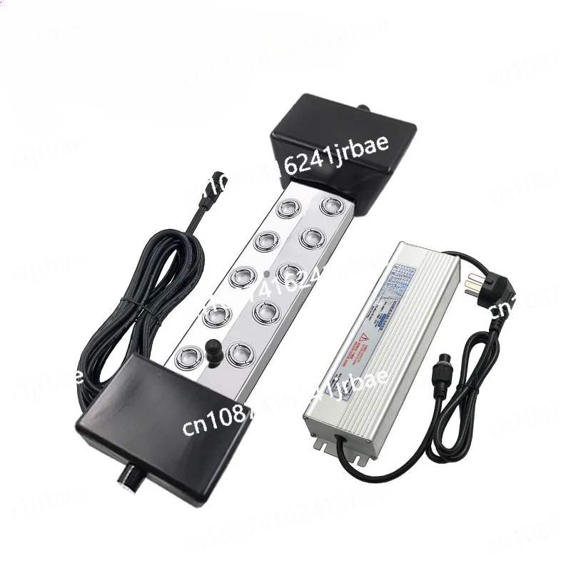 2/4/6/8/10/12 헤드 초음파 안개 제조기 안개 스테인레스 스틸 공기 가습기 정원/Rockery/풀 안개 분무기 생성기 220V