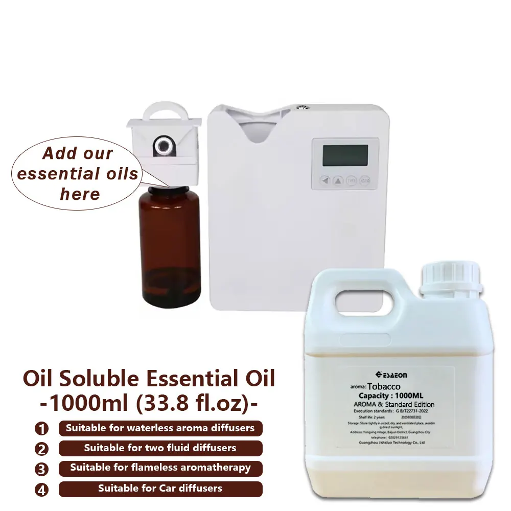 ESAEON 1000 مل (33.8 أونصة سائلة) الزيوت العطرية الإنجليزية Pear Freesia - لجميع آلات الروائح بدون ماء وآلات الروائح الفندقية