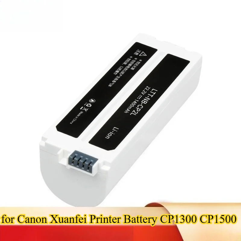 بطارية ليثيوم 1400 مللي أمبير NB-CP-2L مناسبة لبطارية طابعة كانون CP1300 CP1500 CP910 CP1200