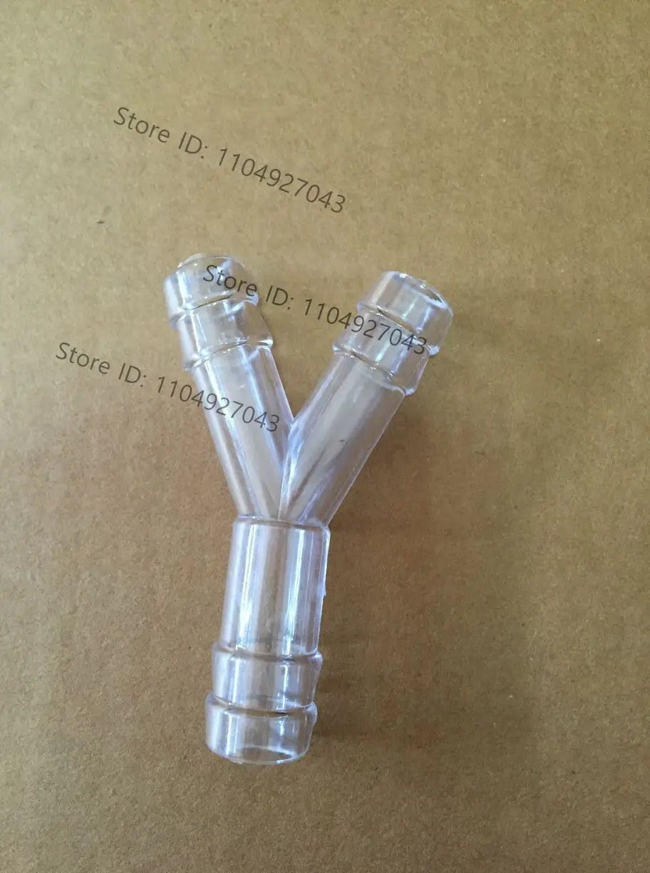 Small and large Y tee goat dairy sheep sheep milking machine accessories sheep cup group milk pipe joint 14X16 trachea joint 9