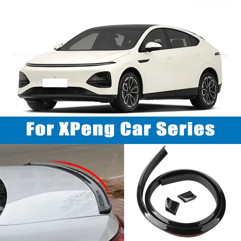 

1.5M 5D Carbon Fiber Spoiler Refit Tail Auto Trunk Lid Gap Tail Decoration Sealing Strip For XPeng P5 P7 P7+ G3 G6 G9 X9 MONA