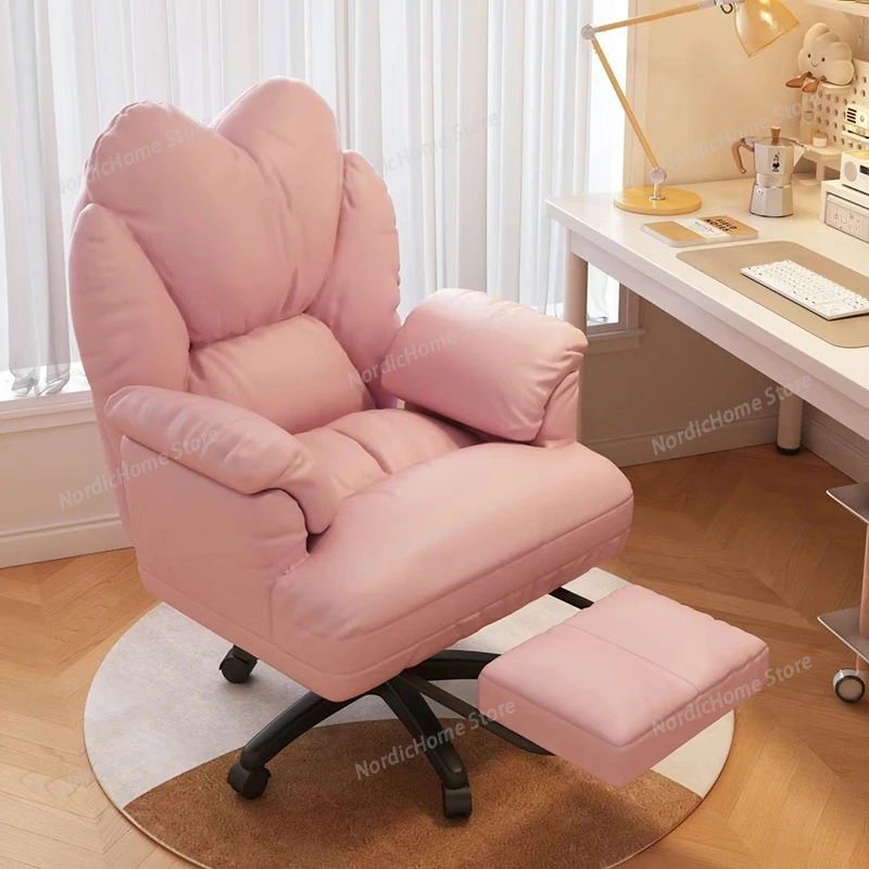 

Lazy Computer Office Chair Comfortable Recliner Designer Cushion Office Chair Ergonomic Relaxing Silla Oficina Home Furniture