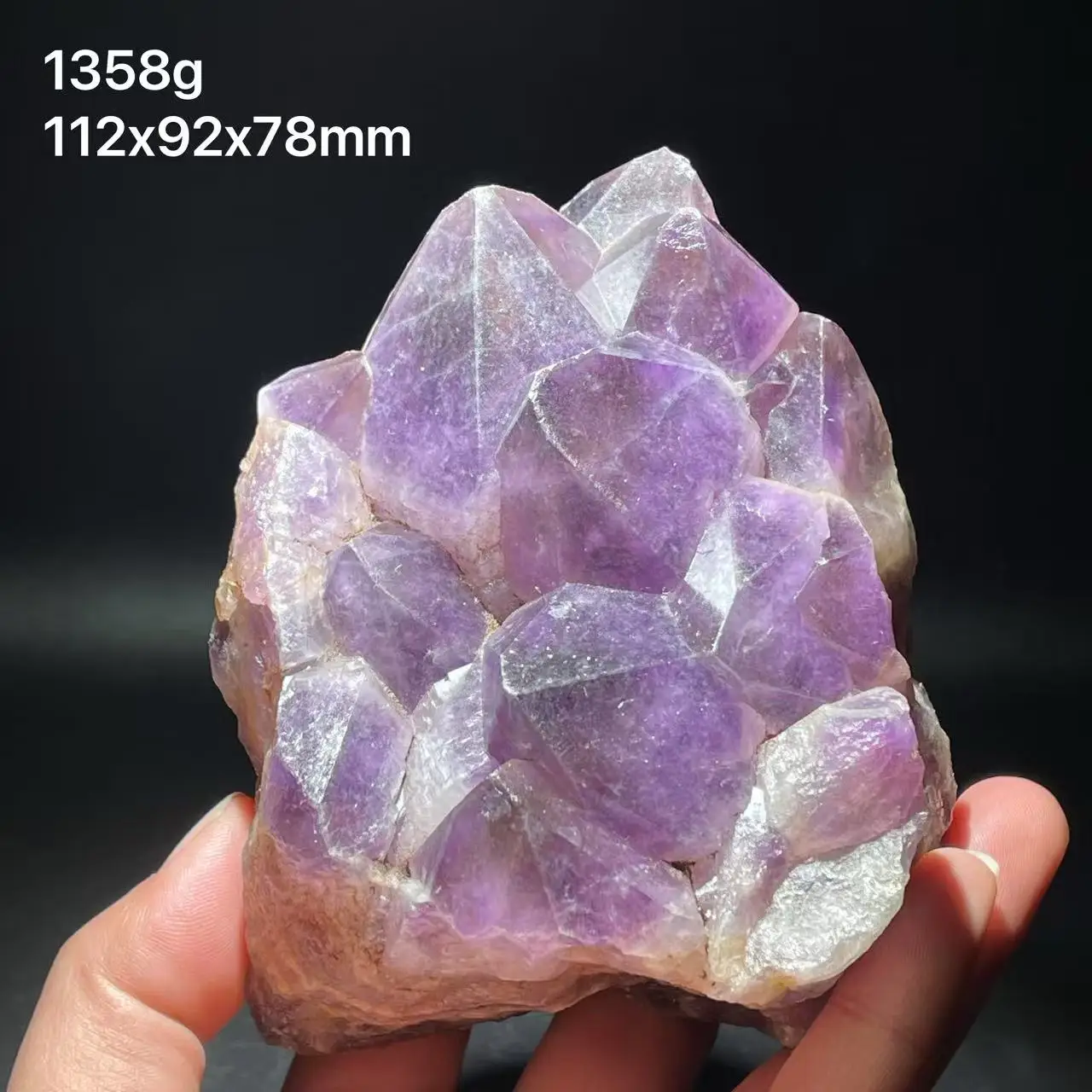 

New 100% natural amethyst yellow crystal cluster dreamy crystal home decoration from Brazil