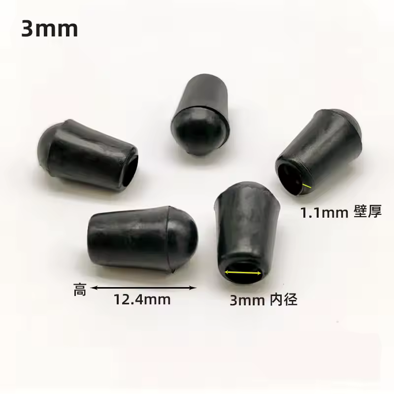10/20/50PCS PVC Soft Rubber SleeveCable Wire Waterproof Cover Steel Pipe EndCap Thread Protection Caps Coat hanger ProtectiveCap - Image 32