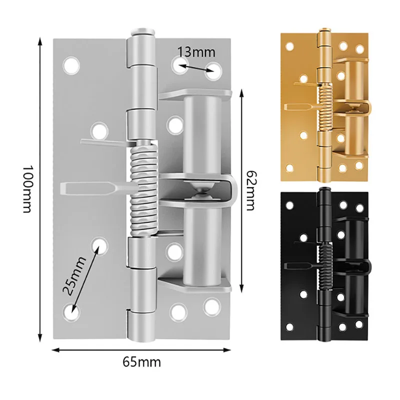 

90 Degree Right Angle Positioning Hinge With Strong Spring Design Automatic Door Closing Hinge Multifunctional Door Closer